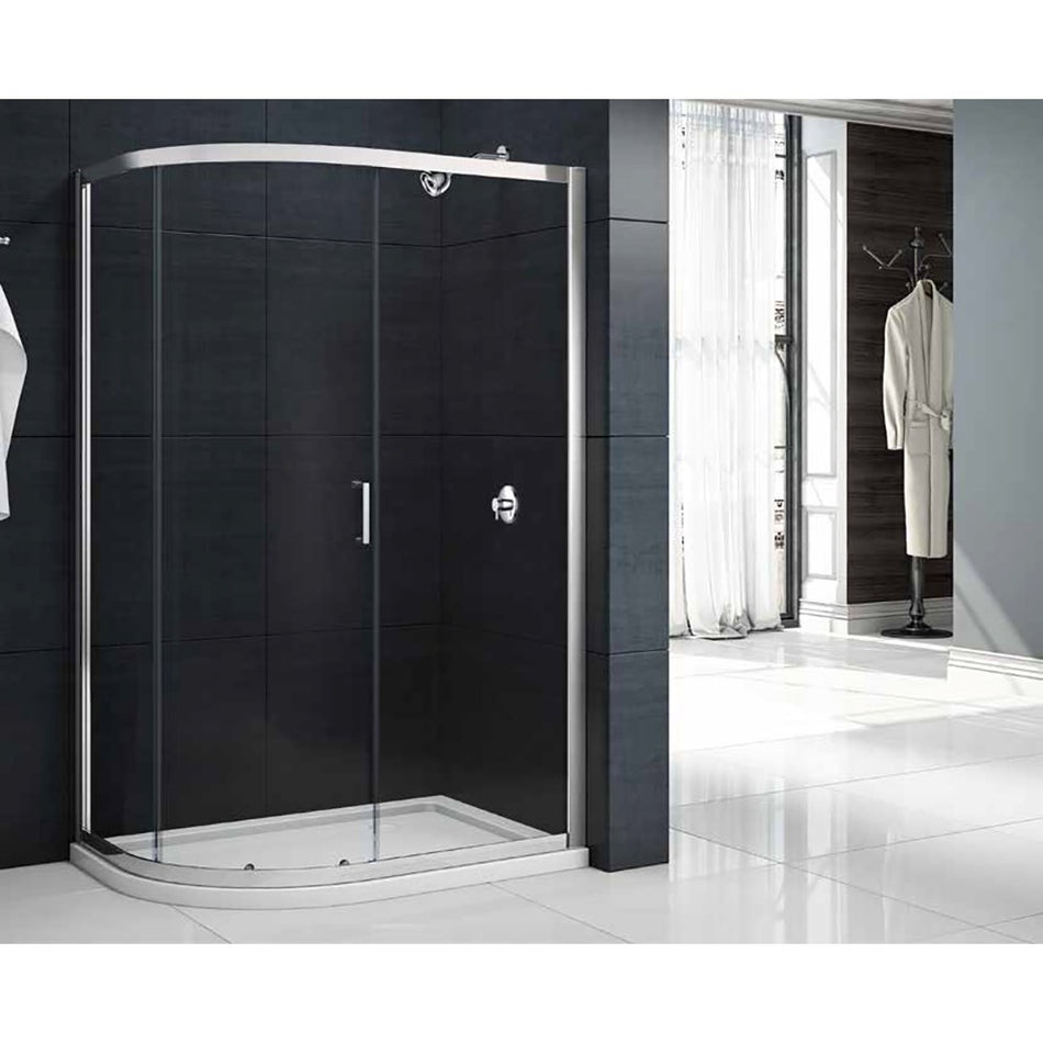 Merlyn MB1Q1290 MBOX 1 Door Quadrant Shower Enclosure - 1200 x 900mm