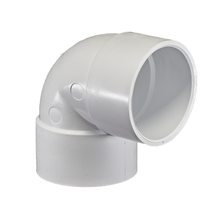 FloPlast WS11 40mm White ABS 90° Bend