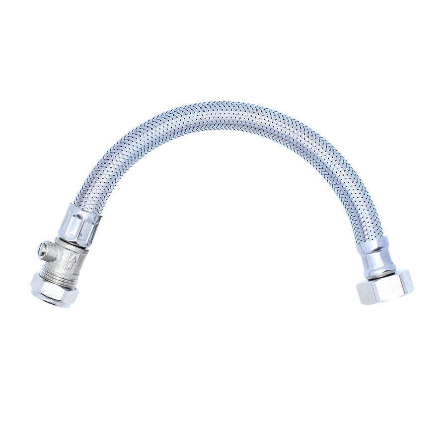 Viva Sanitary 3/4 x 15mm ISO - 300mm Flexible Hose
