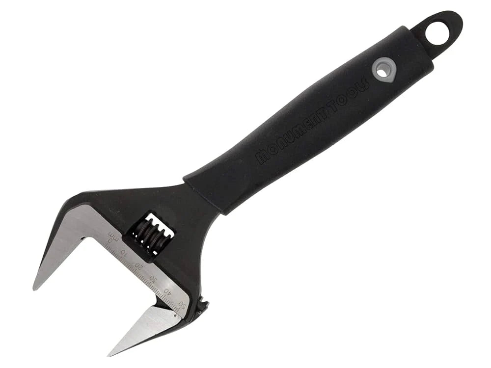 Monument Black (bv10) Handle Wide Jaw Adj 10In. 50Mm Cap