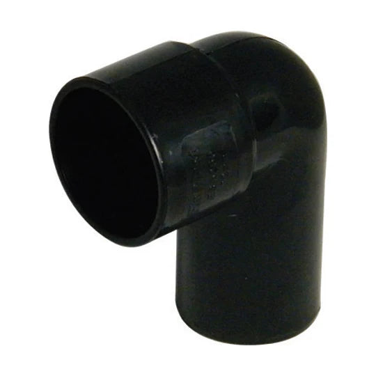 FloPlast WS27 40mm Black ABS 90° Conversion Bend
