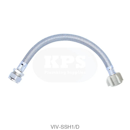 1/2 (Nylon) x 15mm - 300mm Flexible Hose Plumbing Spares