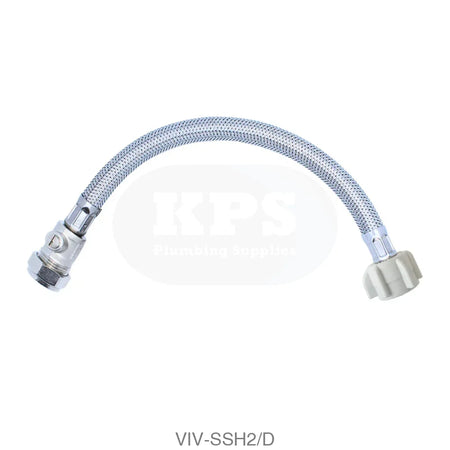 1/2 (Nylon) x 15mm ISO - 300mm Flexible Hose Plumbing Spares