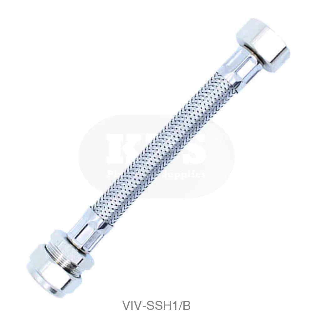 1/2 x 15mm - 150mm Flexible Hose Plumbing Spares