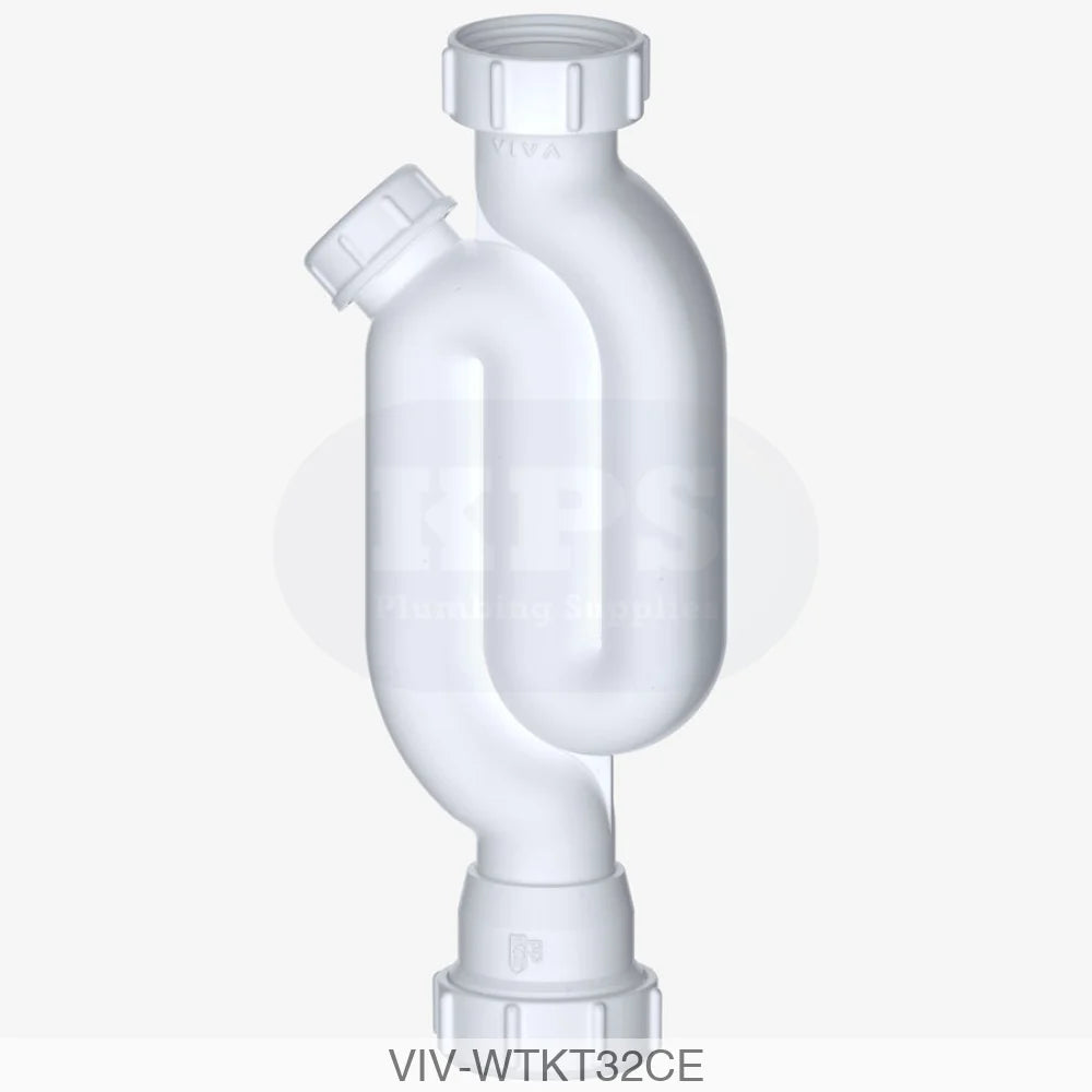 1 1/4 Straight Through Trap Plumbing Spares