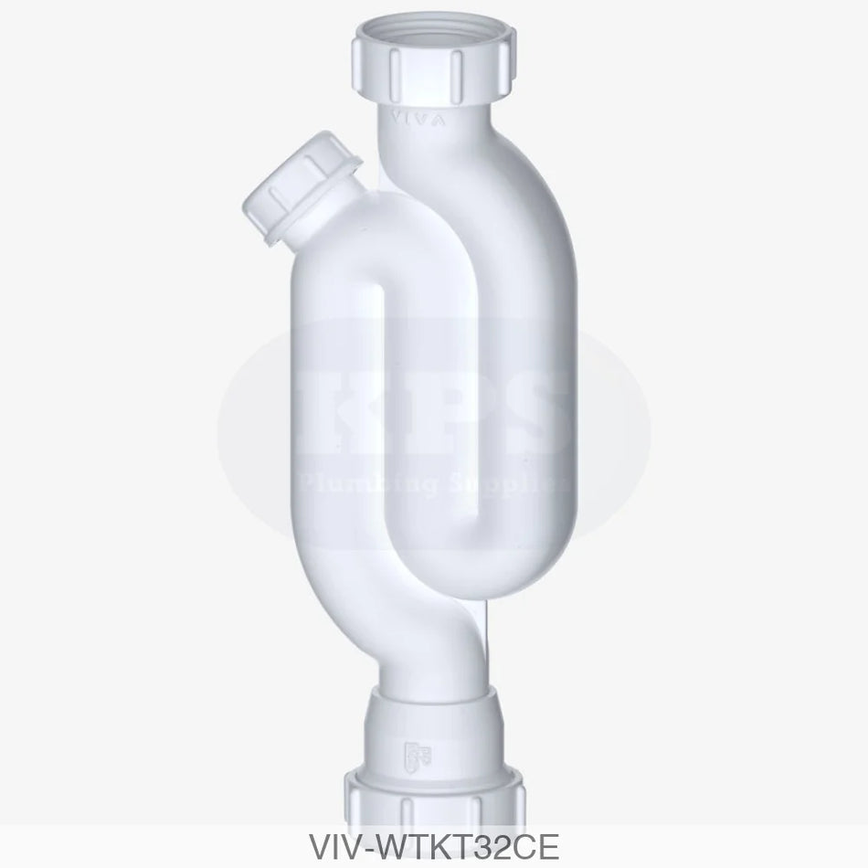 1 1/4 Straight Through Trap Plumbing Spares