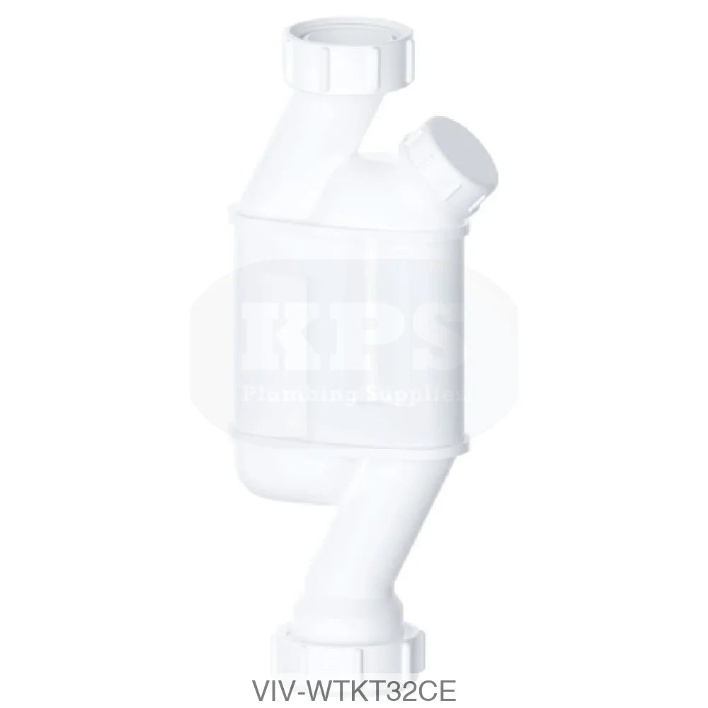 1 1/4 Straight Through Trap Plumbing Spares