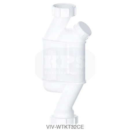 1 1/4 Straight Through Trap Plumbing Spares