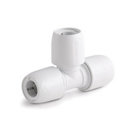 Hep2O HD13A Branch Reduced Tee 22mm x 22mm x 10mm Push Fit