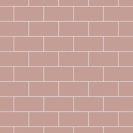 Multipanel Tile Effect Antique Rose Hydrolock T&G Wall Panel - 2400 x 598 x 11mm