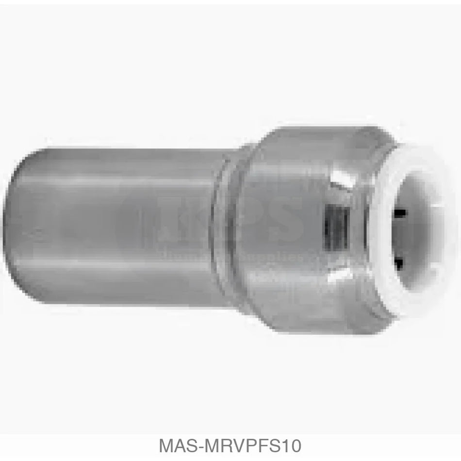 10MM PUSHFIT X 15MM STRAIGHT CHROME MRVPFS10 Radiator Valves
