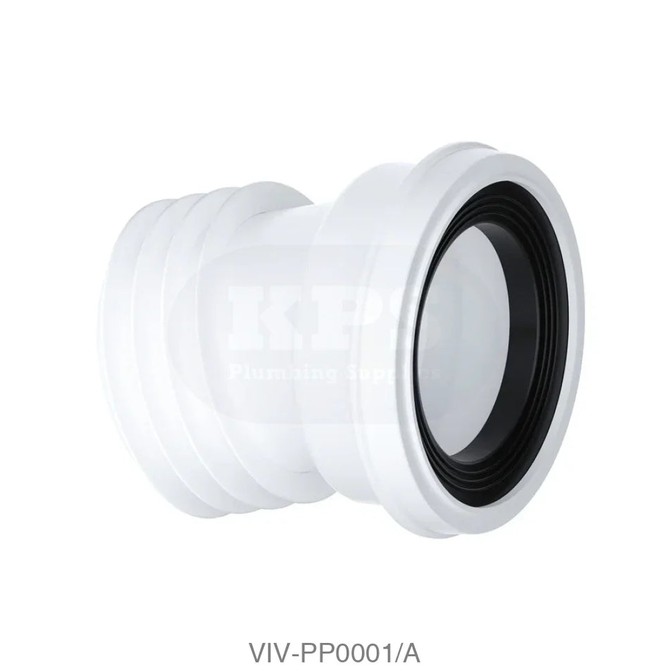14 Angle WC Pan Connector Plumbing Spares
