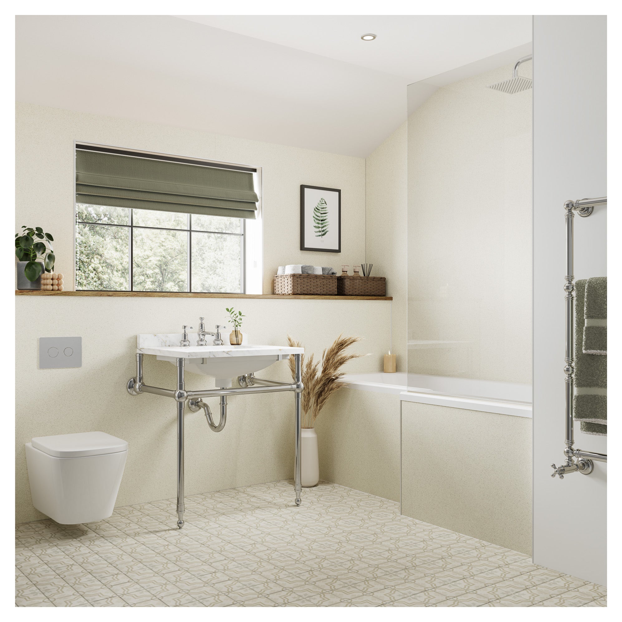 Multipanel Contemporary Senora Stone Unlipped Wall Panel - 2400 x 900 x 11mm