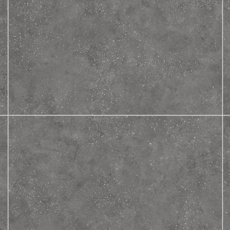 Multipanel Tile Effect Grey Mineral Hydrolock T&G Wall Panel - 2400 x 598 x 11mm