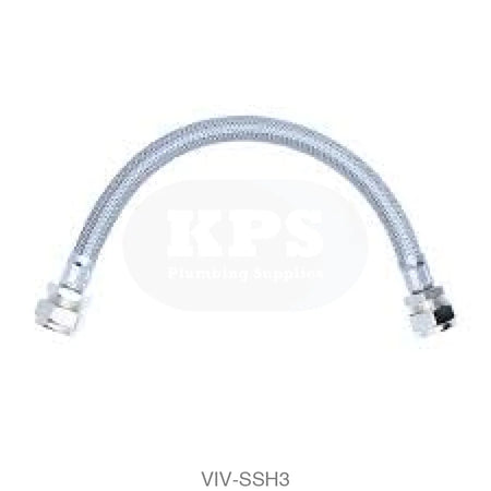 15mm x 15mm - 300mm Flexible Hose Plumbing Spares