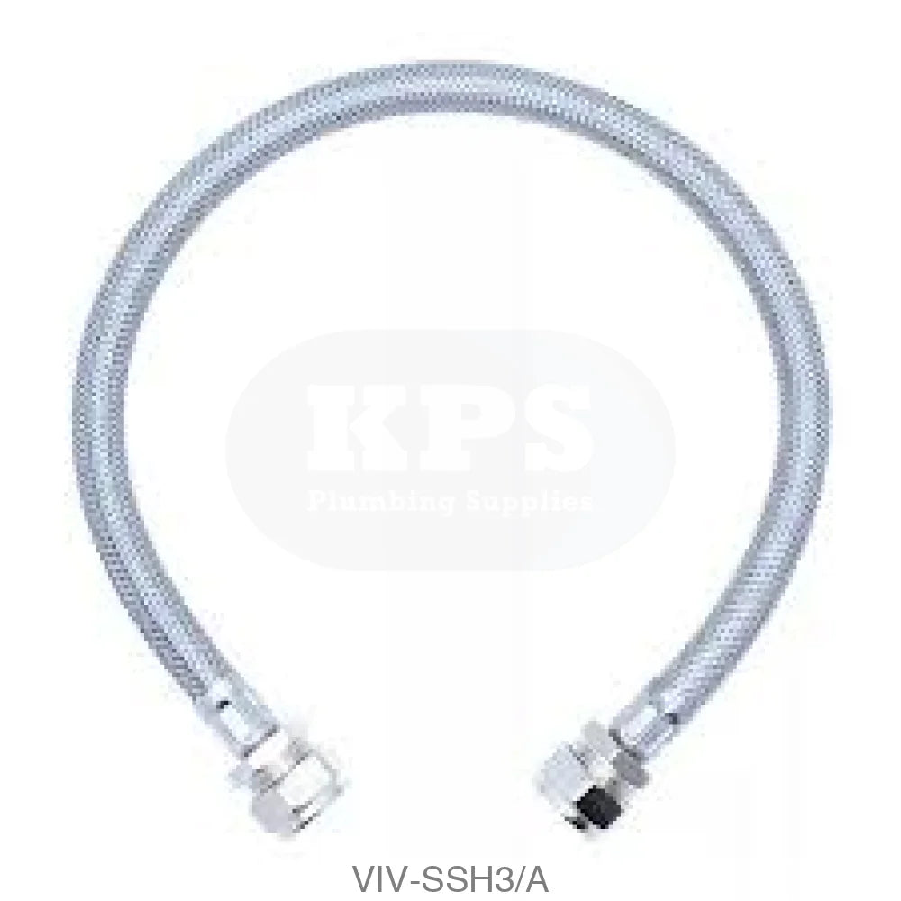 15mm x 15mm - 500mm Flexible Hose Plumbing Spares