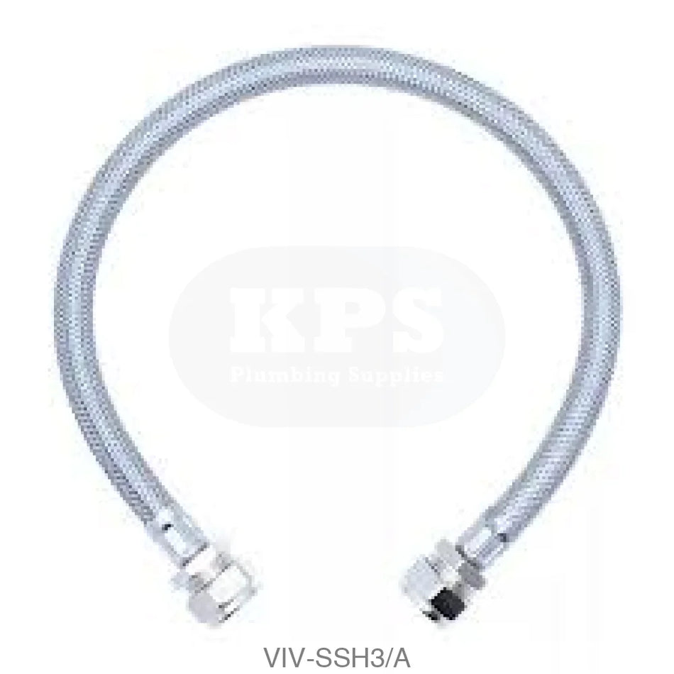 15mm x 15mm - 500mm Flexible Hose Plumbing Spares