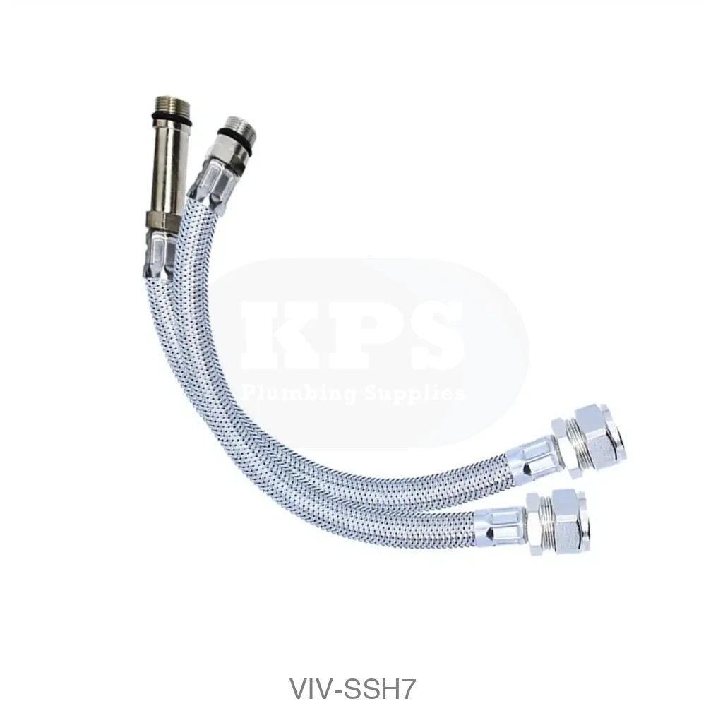 15mm x M10 - 300mm Flexible Hoses Plumbing Spares
