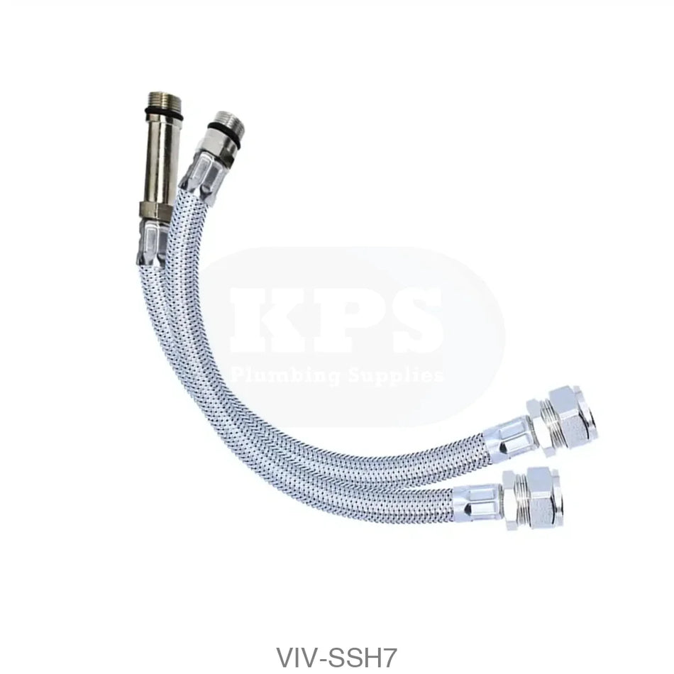 15mm x M10 - 300mm Flexible Hoses Plumbing Spares
