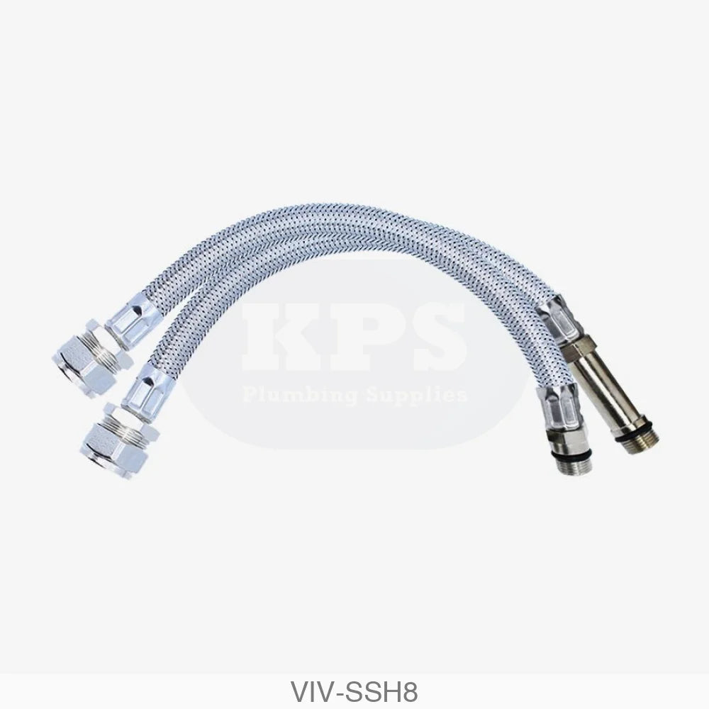 15mm x M12 - 300mm Flexible Hoses Plumbing Spares