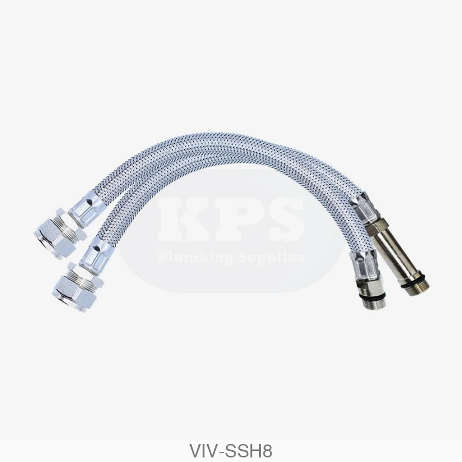15mm x M12 - 300mm Flexible Hoses Plumbing Spares