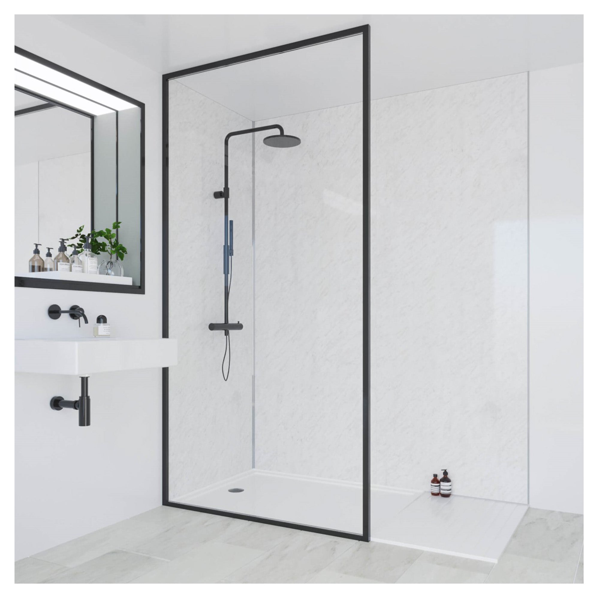 Classic Panel - Classic Marble (0141) - Hydro-Lock T&G - 2400 x 1200 x 11mm - FSC Mix 70%