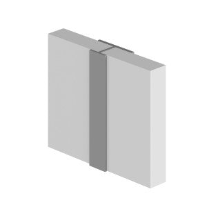 Grant Westfield Classic - Type D - Continuous H Joint - Aluminium Extrusion - Satin Anodised - 2450mm Long