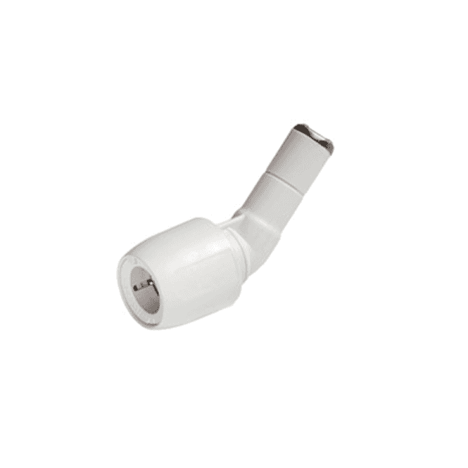 Hep2O HD8/10W Elbow 45° Spigot 10mm White