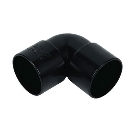 FloPlast WS11 40mm Black ABS 90° Bend