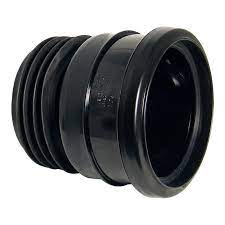 FloPlast SP140 110mm Black Universal Pipe Connector