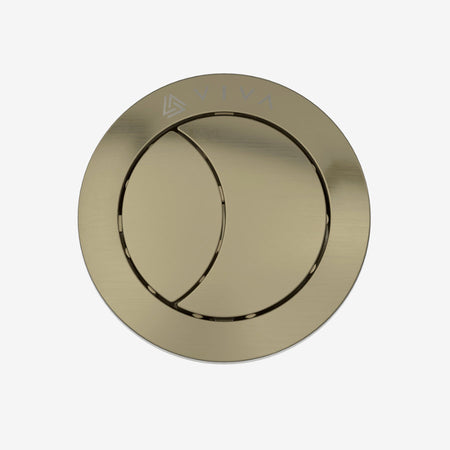 Viva UNI/SBBB Skylo Brushed Brass Dual Flush Button