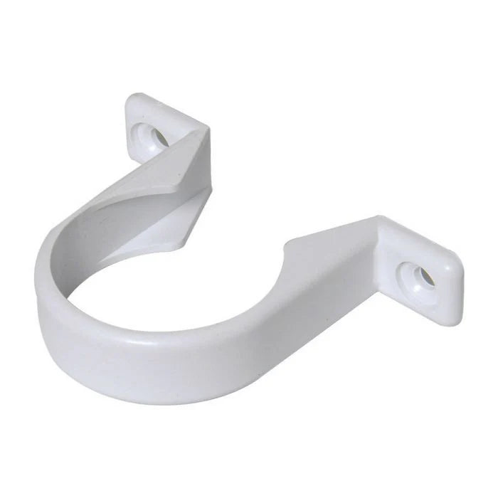 FloPlast WS34 32mm White ABS Pipeclip