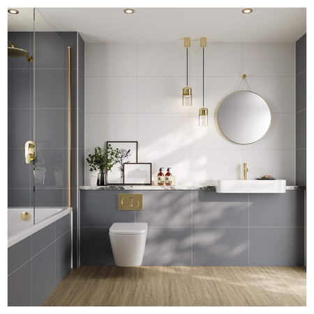 Tile Panel - Monument Grey (0780) - Hydro-Lock T&G - Tile - 2400 x 598 x 11mm - FSC Mix 70%