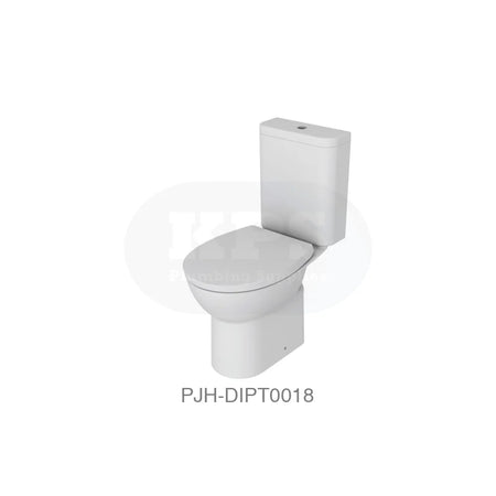 2Go WC CC Rim S/C Seat (Red/Blue Box) – White - Bathroom Brands