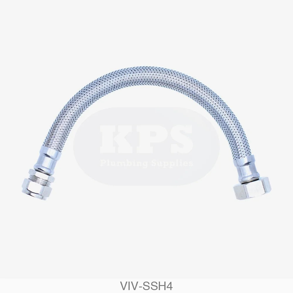 3/4 x 15mm - 300mm Flexible Hose Plumbing Spares