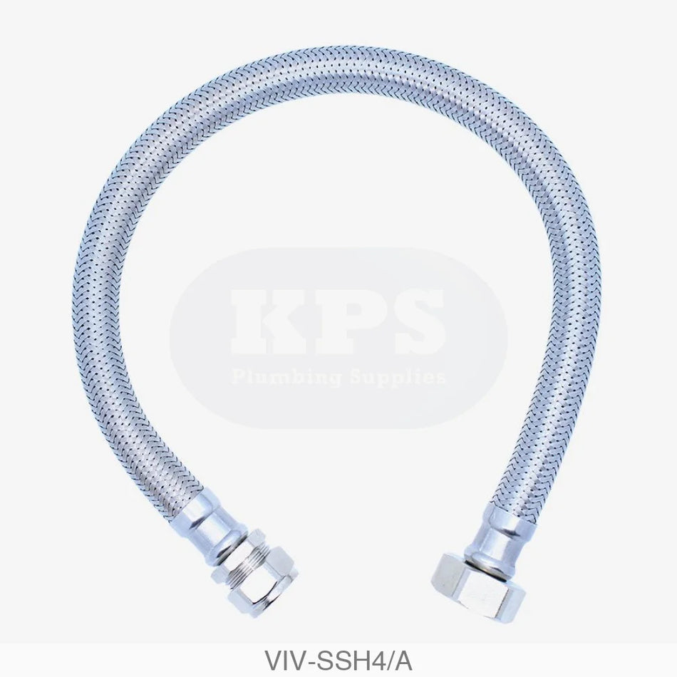 3/4 x 15mm - 500mm Flexible Hose Plumbing Spares