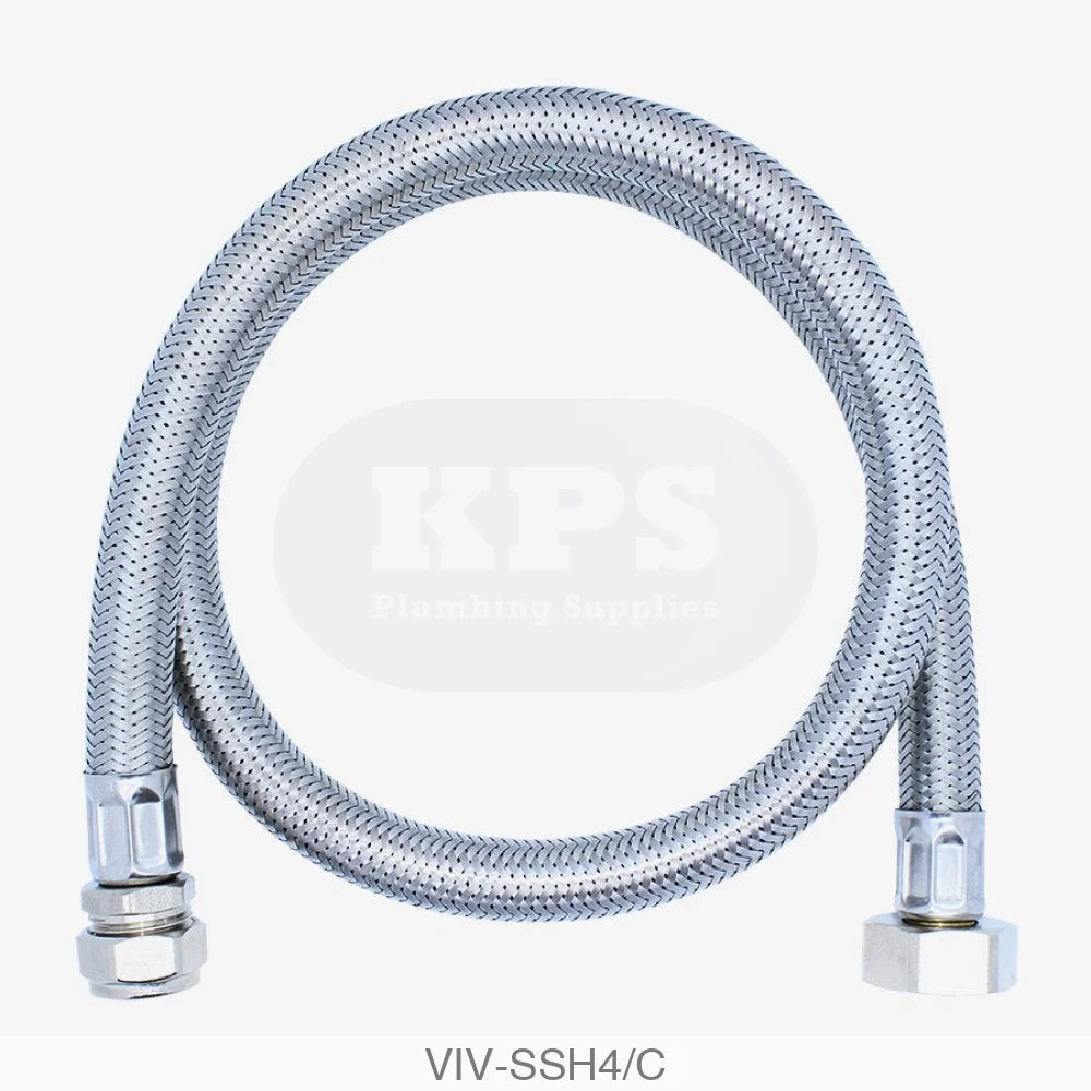 3/4 x 15mm - 900mm Flexible Hose Plumbing Spares