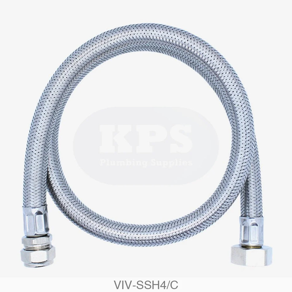 3/4 x 15mm - 900mm Flexible Hose Plumbing Spares