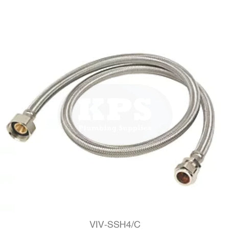 3/4 x 15mm - 900mm Flexible Hose Plumbing Spares