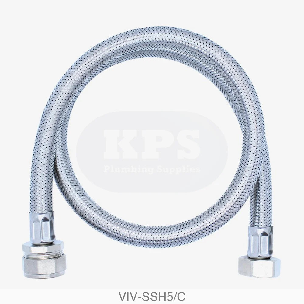 3/4 x 22mm - 900mm Flexible Hose Plumbing Spares