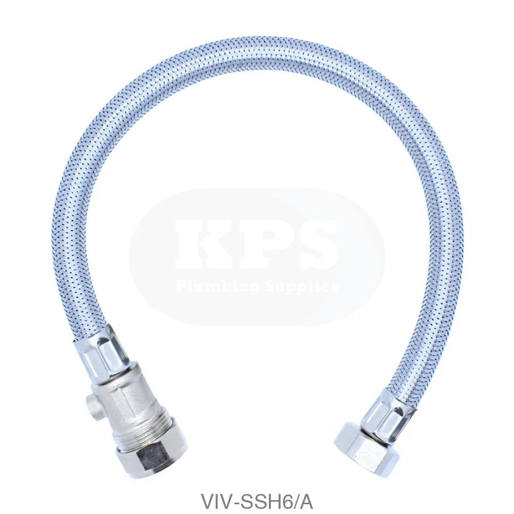 3/4 x 22mm ISO - 500mm Flexible Hose Plumbing Spares