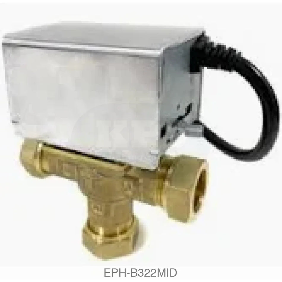 3 Port Mid Position Valve 22mm Heating Controls