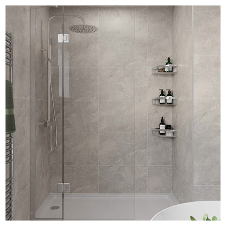 Tile Panel - Valmasino Marble (0074) - Hydro-Lock T&G - Tile - 2400 x 598 x 11mm - FSC Mix 70%