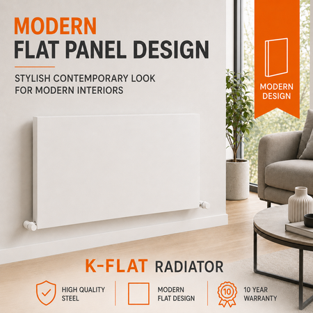 Kartell KS610F K-Flat Type 11 Radiator - 600 x 1000mm