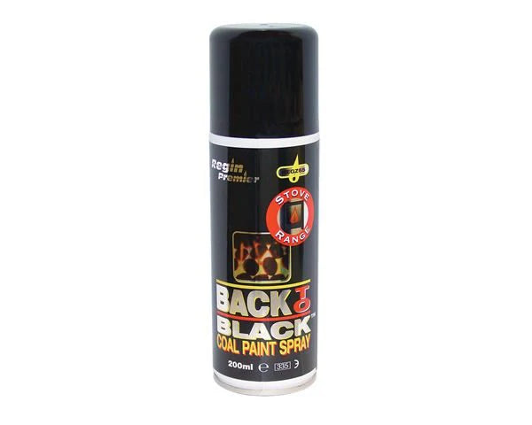 Regin Back To Black Coal Paint 200ml