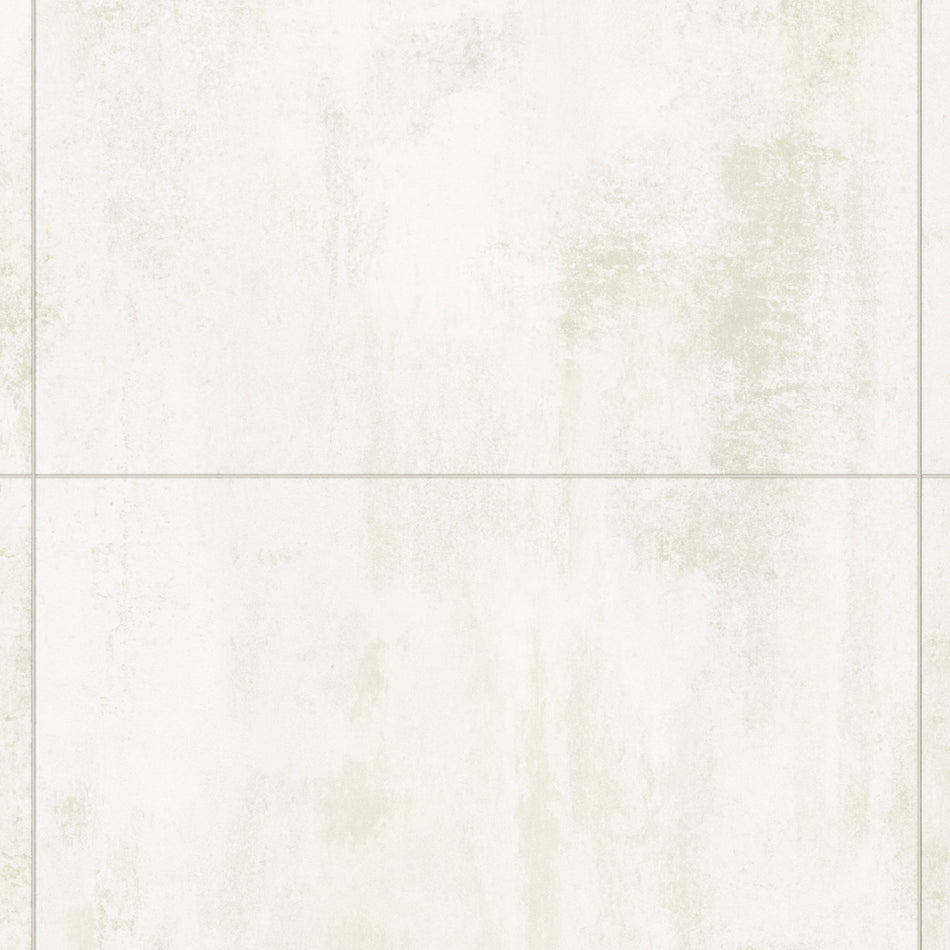 Multipanel MT637ST1001 Tile Effect White Gypsum Hydrolock T&G Wall Panel - 2400 x 598 x 11mm