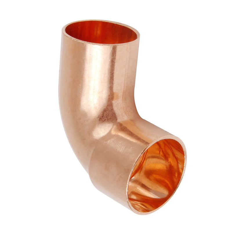 End Feed 28mm Long Radius Elbow