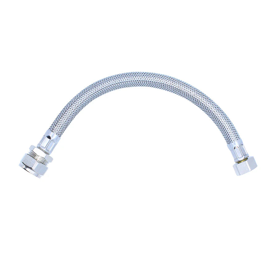 Viva Sanitary 3/8 x 15mm - 300mm Flexible Hose