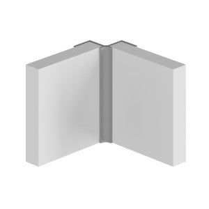 Multipanel MPIASA Classic Type A - Internal Corner - Aluminium Extrusion - Satin Anodised - 2450mm Long