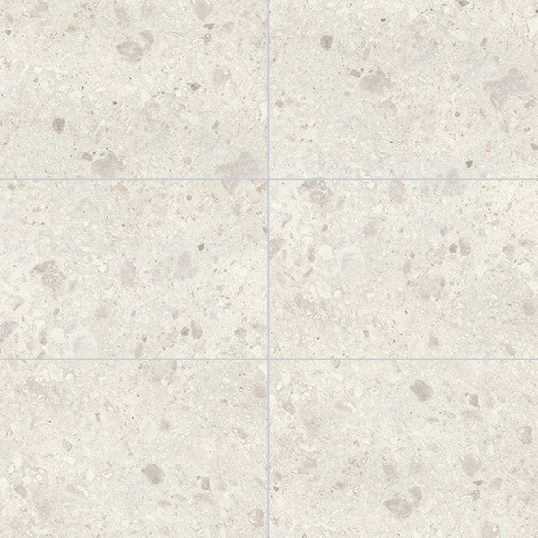 Tile Panel - White Terrazzo (0020) - Hydro-Lock T&G - Tile - 2400 x 598 x 11mm - FSC Mix 70%